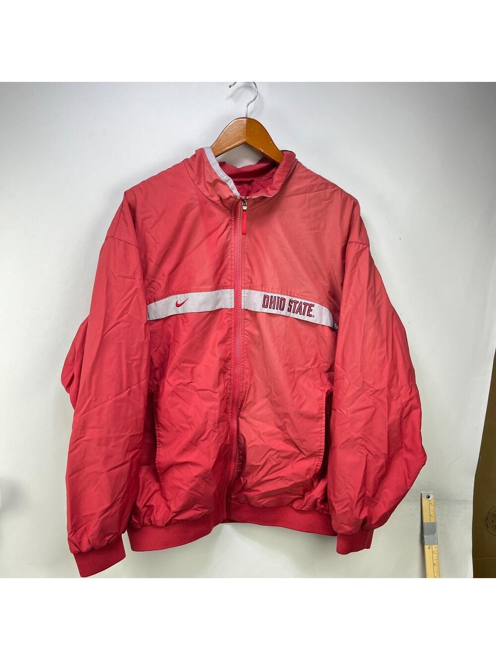 Vintage Nike Ohio State Buckeyes Full Zip Track Jacket XL